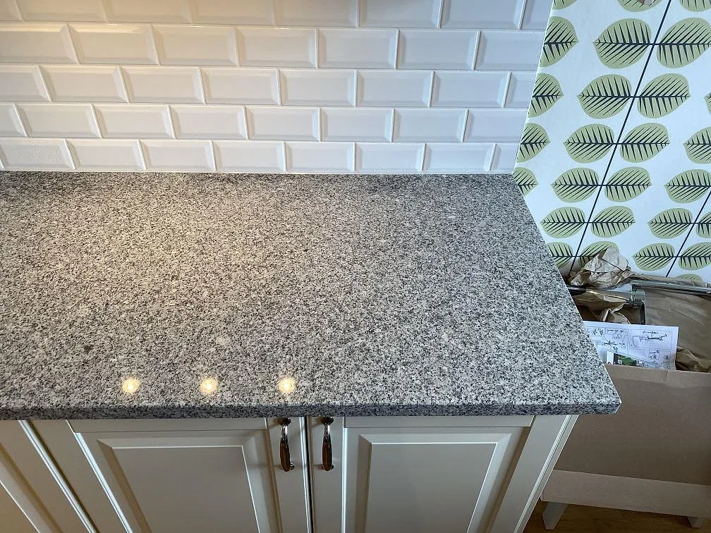 Køkkenbordplade i Grigio Cristallo, Eslöv – billede 7