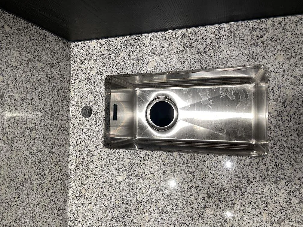 Køkkenbordplade i Grigio Cristallo, Simrishamn – billede 8