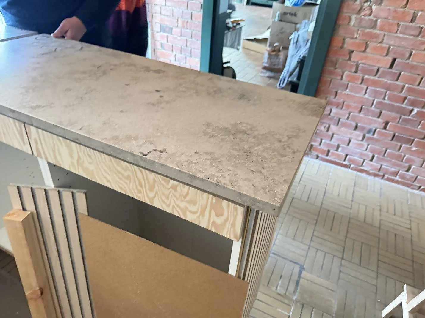 Bordplade i Jura Grey, Anderslöv – billede 3