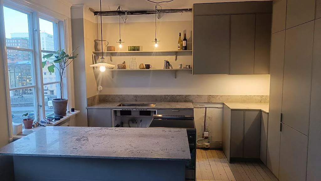 Køkkenbordplade i Jura Grey, Göteborg