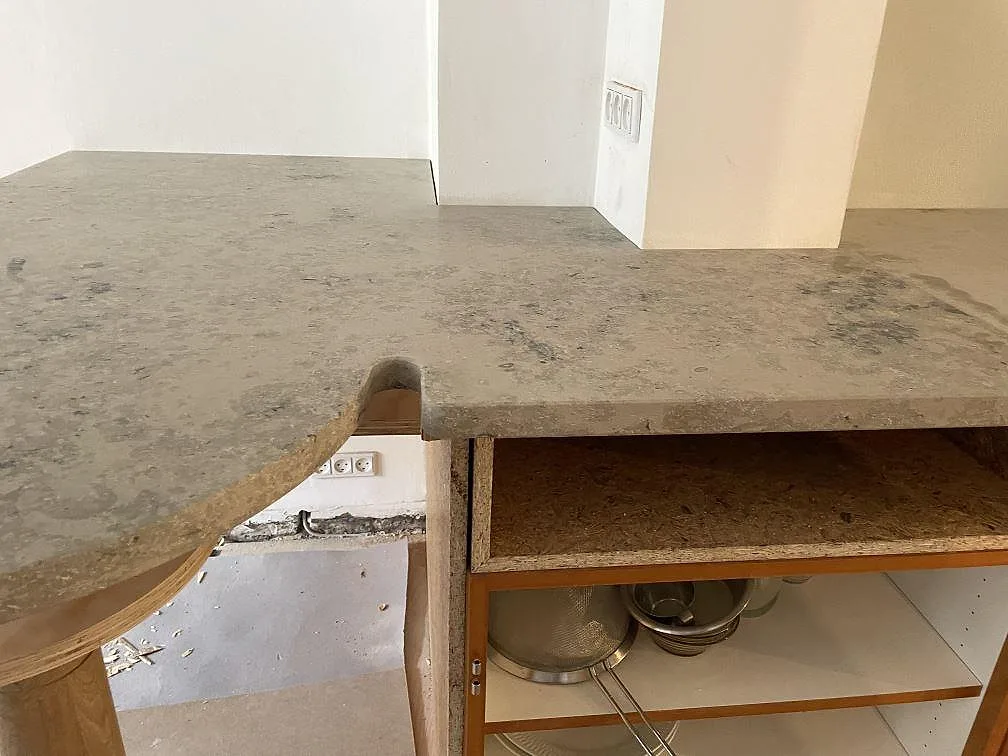 Køkkenbordplade i Jura Grey, København N – billede 3