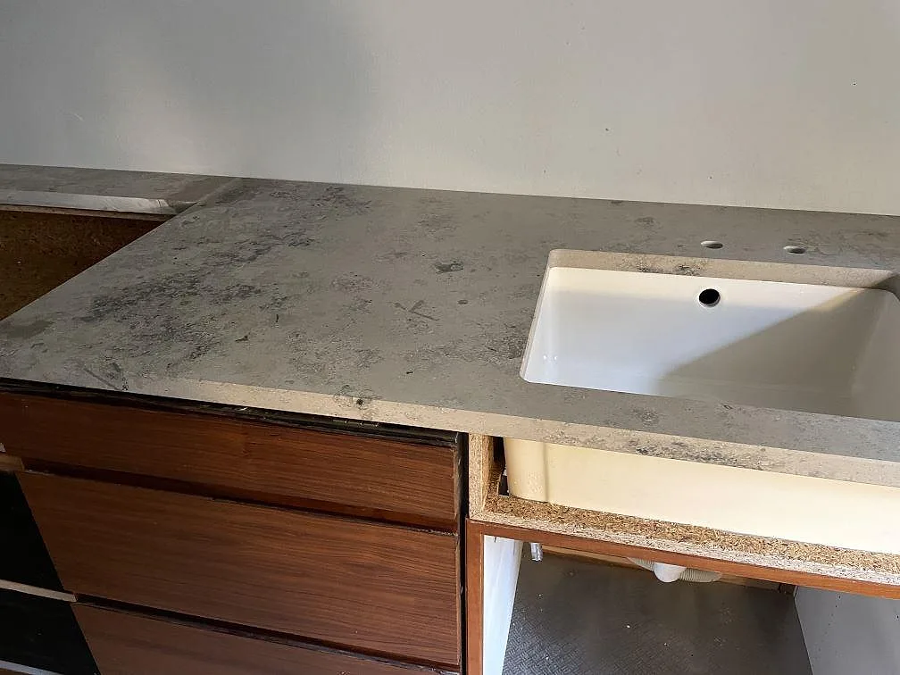 Køkkenbordplade i Jura Grey, København N – billede 4