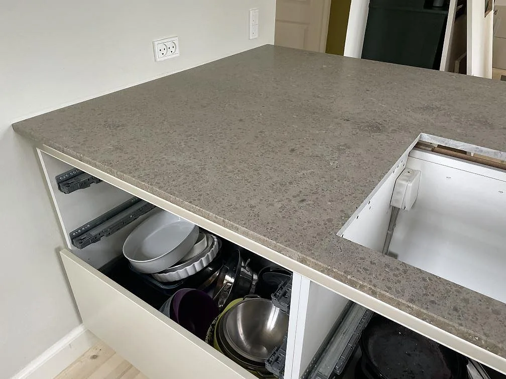 Køkkenbordplade i Jura Grey, Kongens Lyngby – billede 7