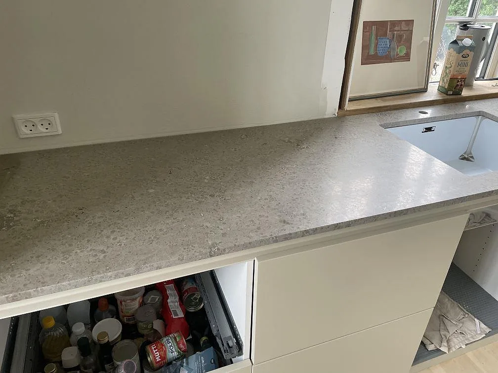 Køkkenbordplade i Jura Grey, Kongens Lyngby – billede 4