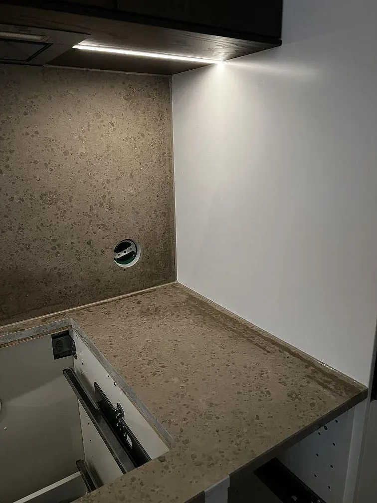 Køkkenbordplade i Jura Grey, Landvetter – billede 2