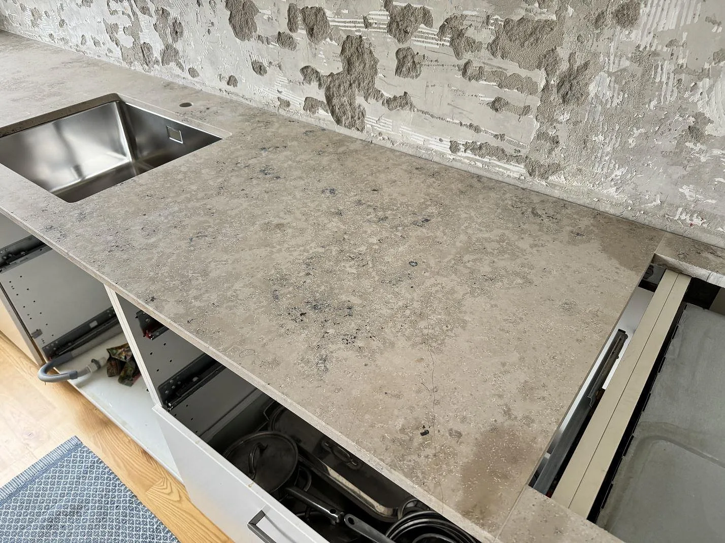 Køkkenbordplade i Jura Grey, Malmö – billede 2