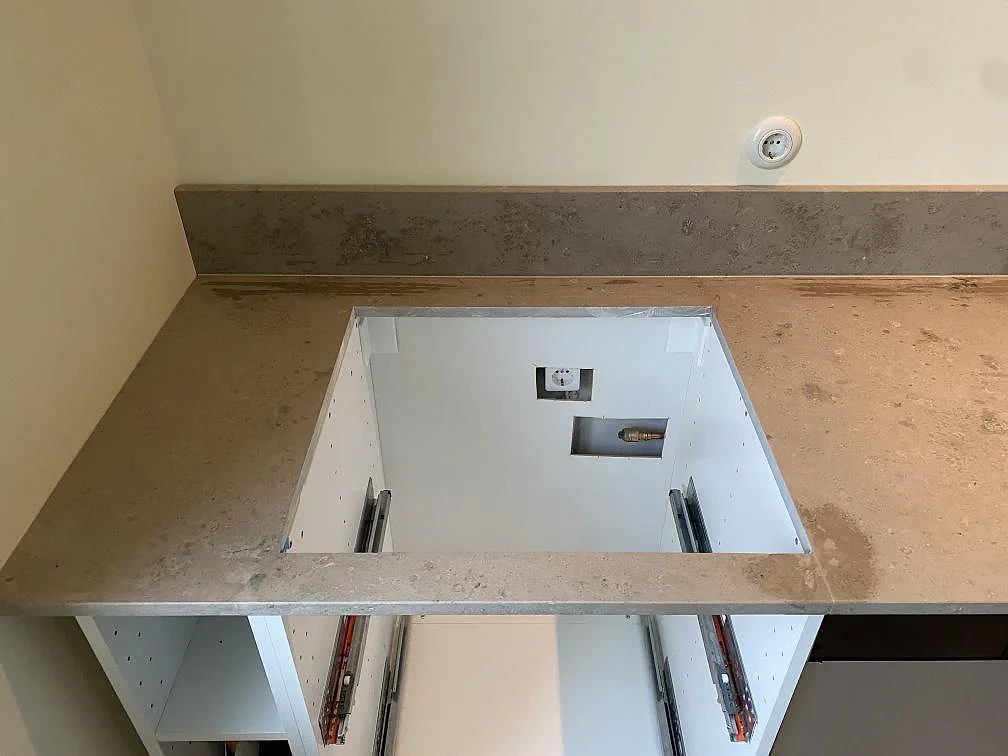 Køkkenbordplade i Jura Grey, Malmö – billede 5