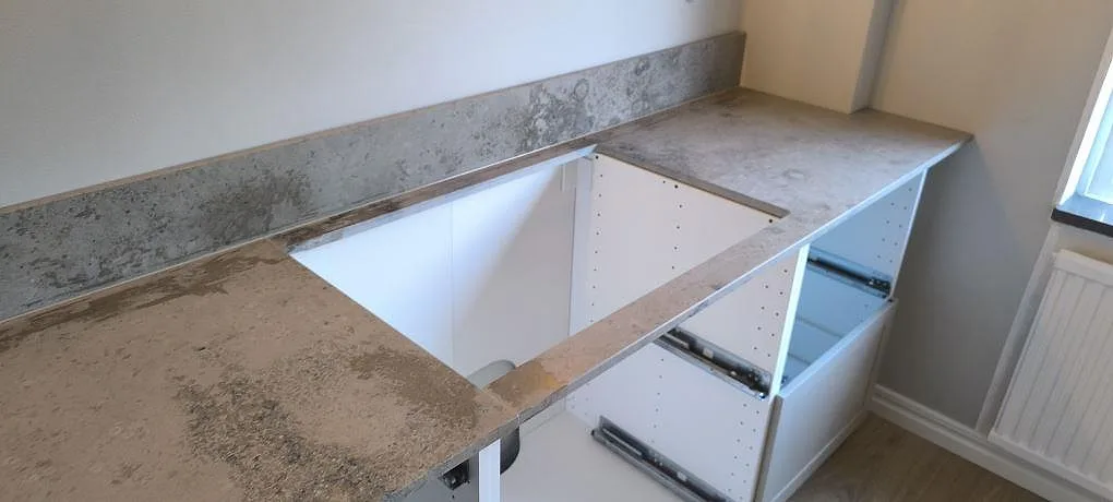 Køkkenbordplade i Jura Grey, Oxelösund – billede 5