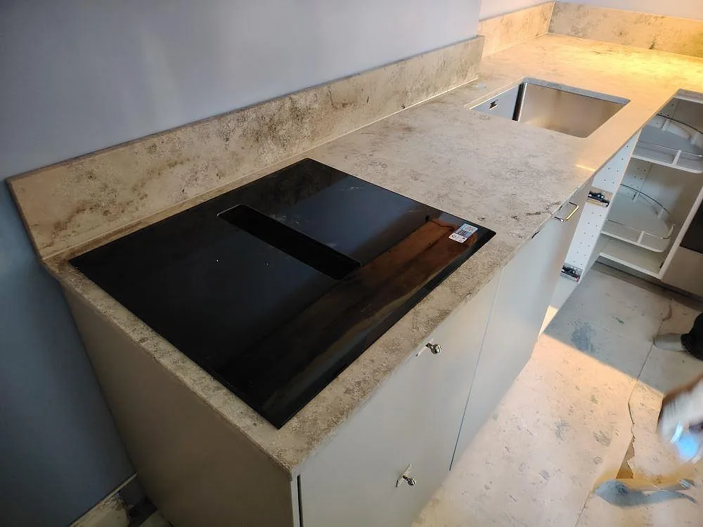 Køkkenbordplade i Jura Grey, Stockholm – billede 2