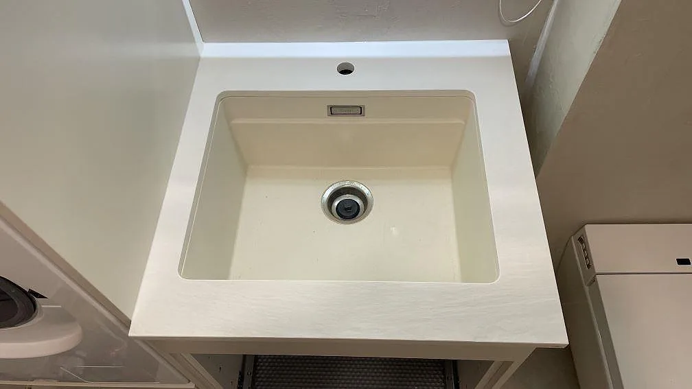 Køkkenbordplade i Laminam Bianco Spacco, Malmö – billede 7