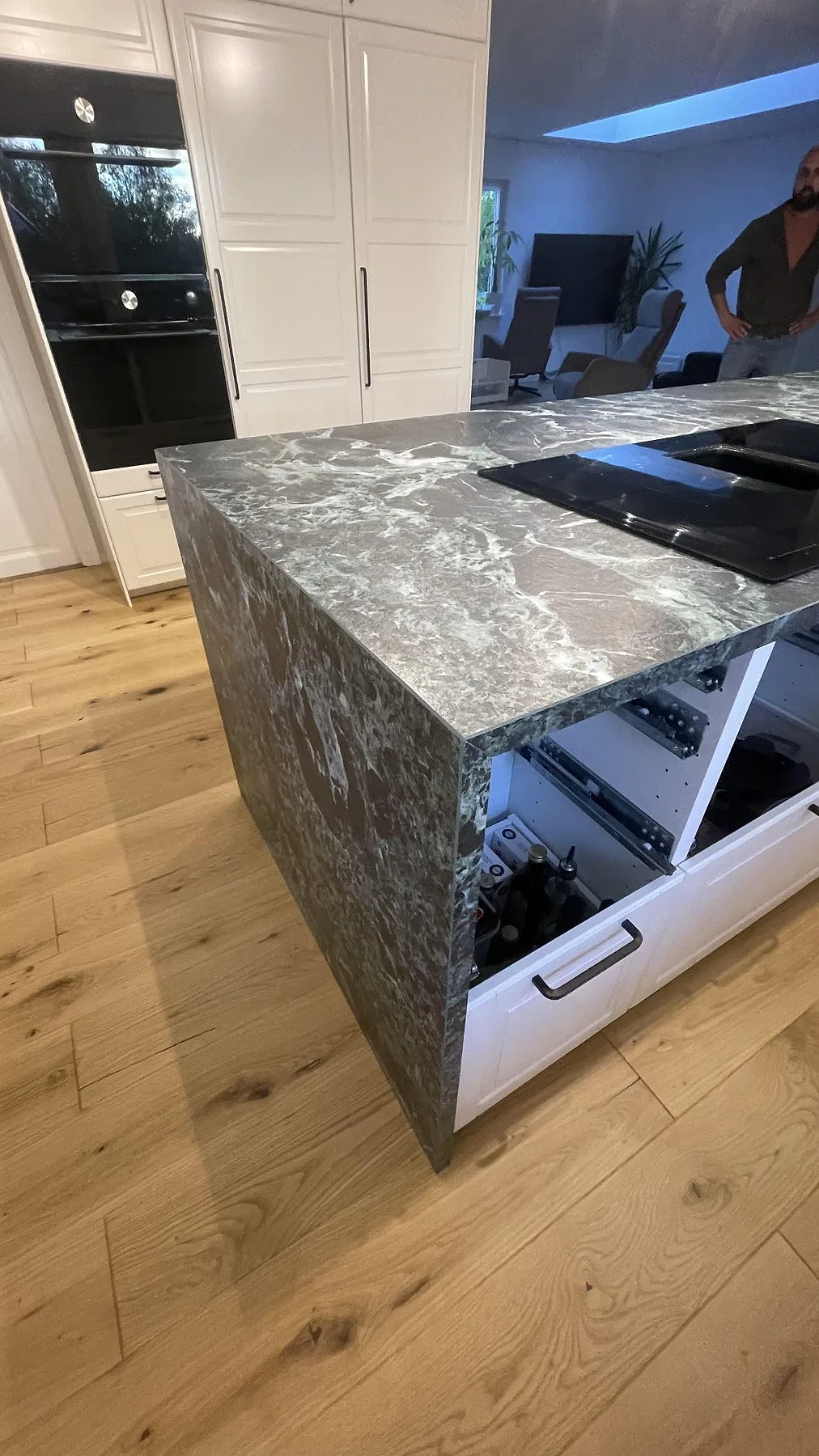 Køkkenbordplade i Laminam Verde Alpi, Svedala – billede 5