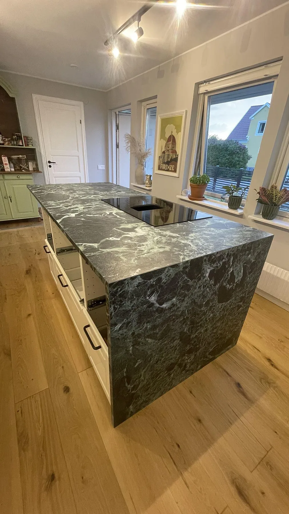 Køkkenbordplade i Laminam Verde Alpi, Svedala – billede 4