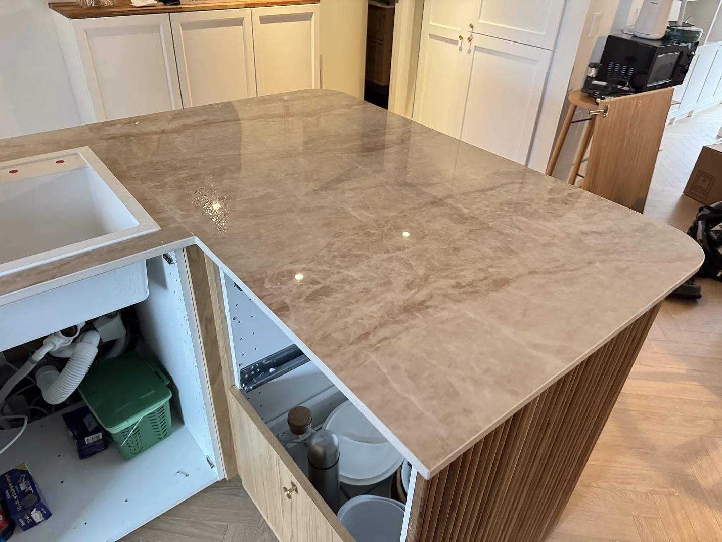 Køkkenbordplade i Makrana, Frederiksberg – billede 3
