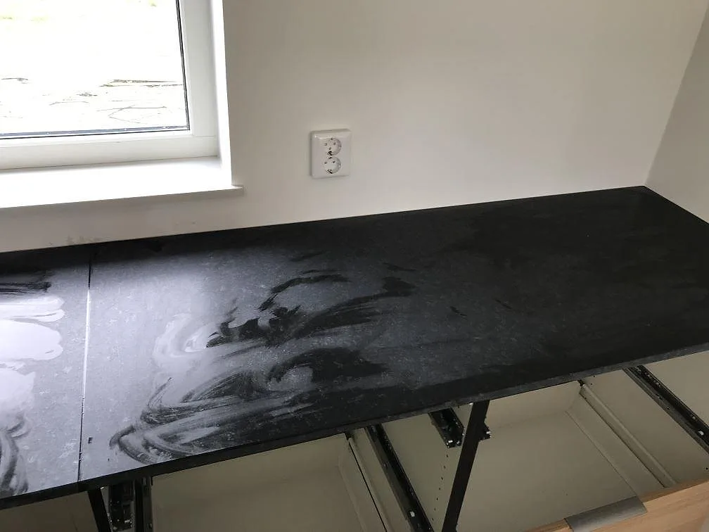 Køkkenbordplade i Nero Assoluto, Bunkeflostrand – billede 8