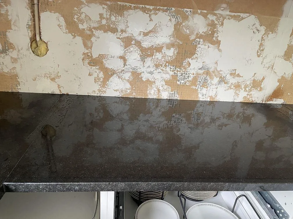 Køkkenbordplade i Nero Assoluto, Falkenberg – billede 8