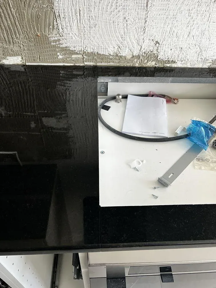 Køkkenbordplade i Nero Assoluto, Helsingborg – billede 7