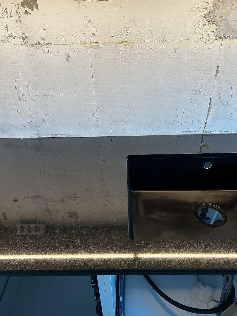 Køkkenbordplade i Nero Assoluto, Helsingborg – billede 6