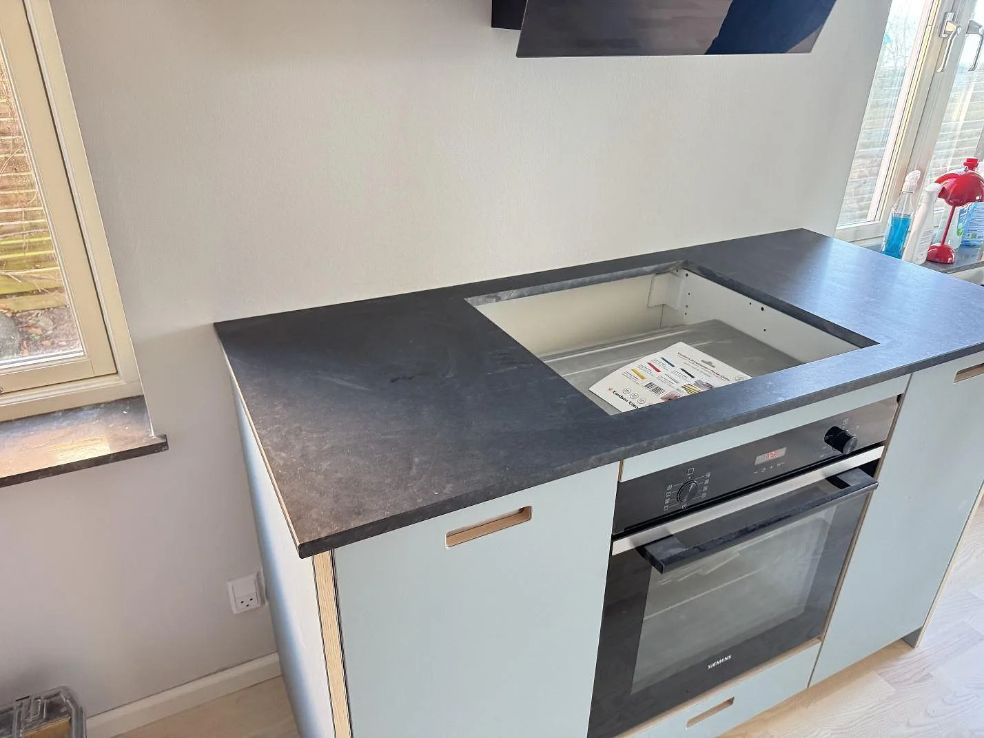Køkkenbordplade i Nero Assoluto, Helsingør – billede 4