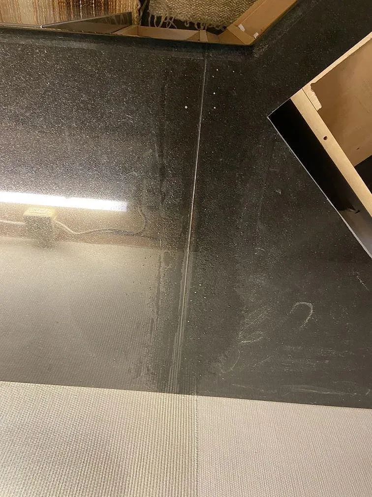 Køkkenbordplade i Nero Assoluto, Klagstorp – billede 2