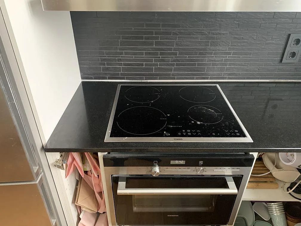 Køkkenbordplade i Nero Assoluto-granit, Limhamn – billede 2