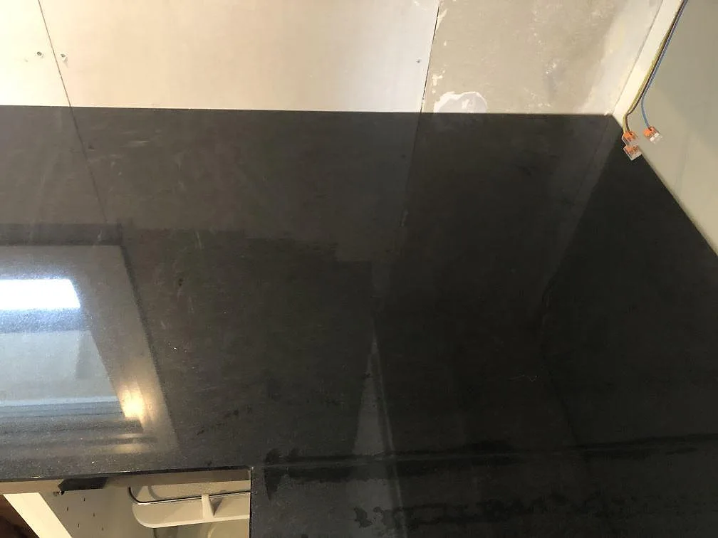 Køkkenbordplade i Nero Assoluto, Lomma – billede 5