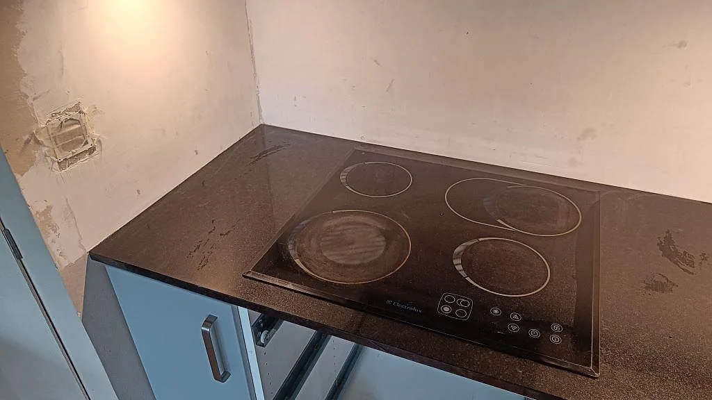 Køkkenbordplade i Nero Assoluto, Lomma – billede 4