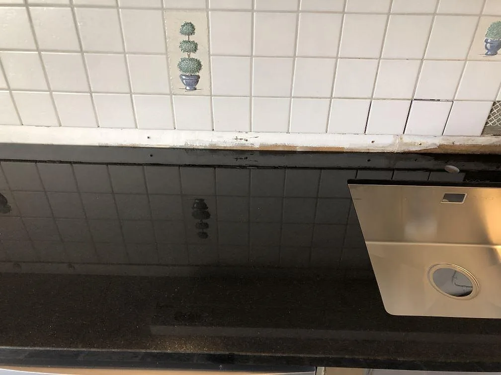 Køkkenbordplade i Nero Assoluto, Malmö – billede 2