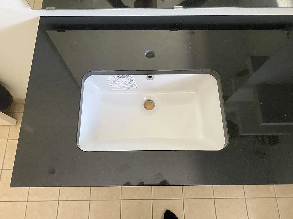 Køkkenbordplade i Nero Assoluto, Roskilde – billede 6