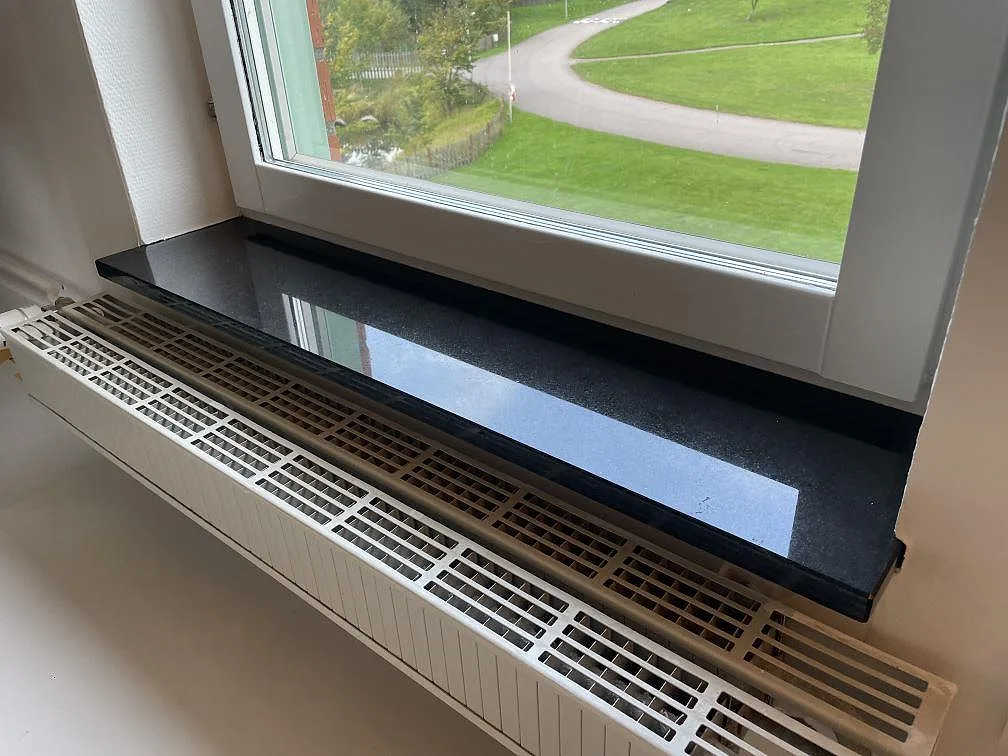 Køkkenbordplade i Nero Assoluto, Vellinge – billede 7