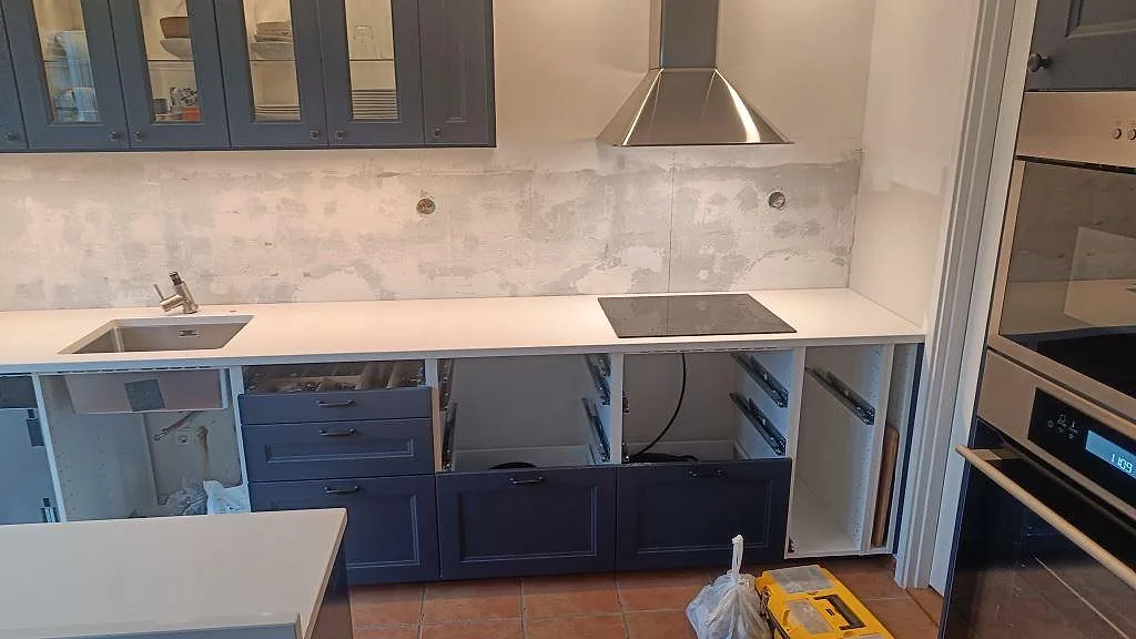 Køkkenbordplade i Quarella Blanco Sal, Lund – billede 6
