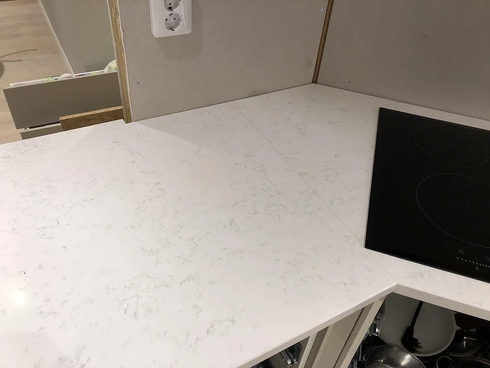 Køkkenbordplade i Quarella Navona, Ystad – billede 7