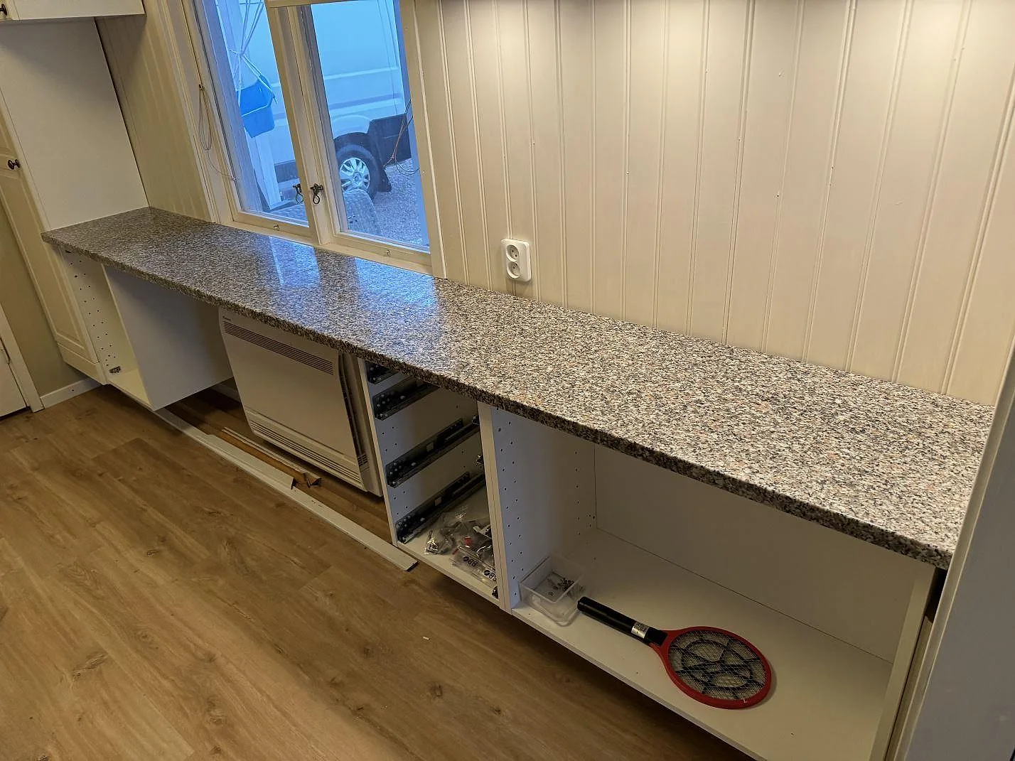 Gennemført projekt: Køkkenbordplade i Rosa Beta, Braastad.