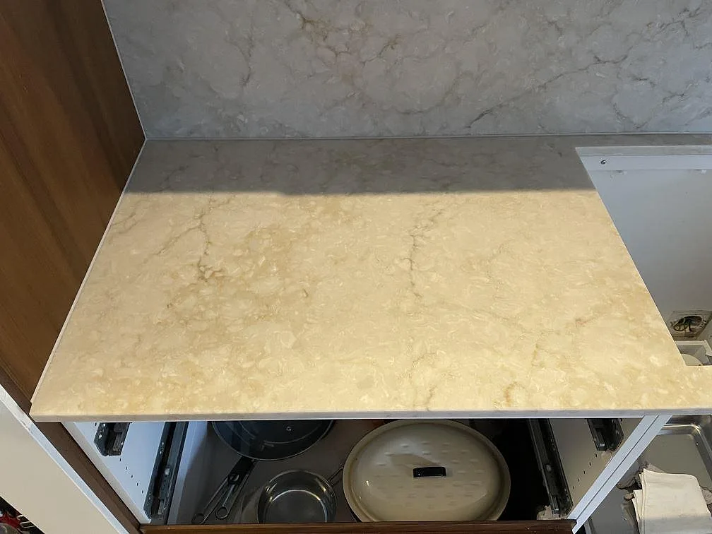 Køkkenbordplade i Royal Beige, Uppsala – billede 2