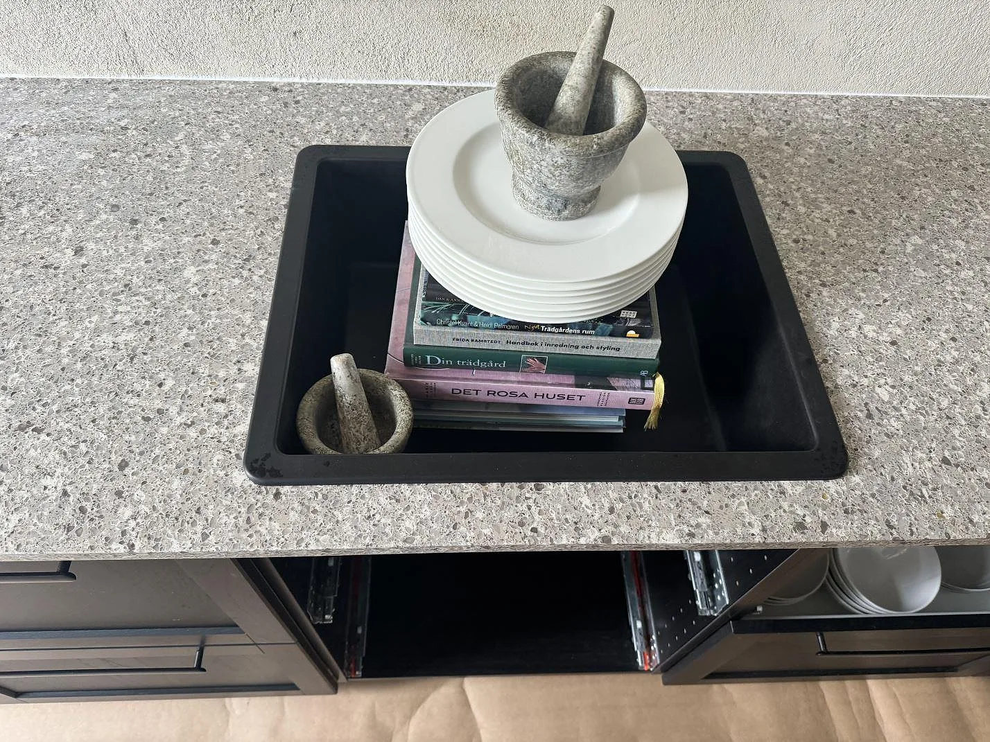 Køkkenbordplade i Silestone Alpina White, Limhamn – billede 5