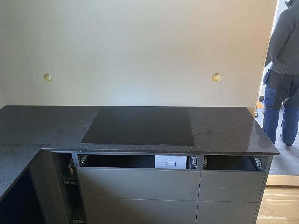 Køkkenbordplade i Silestone Arden Blue, Nättraby – billede 4