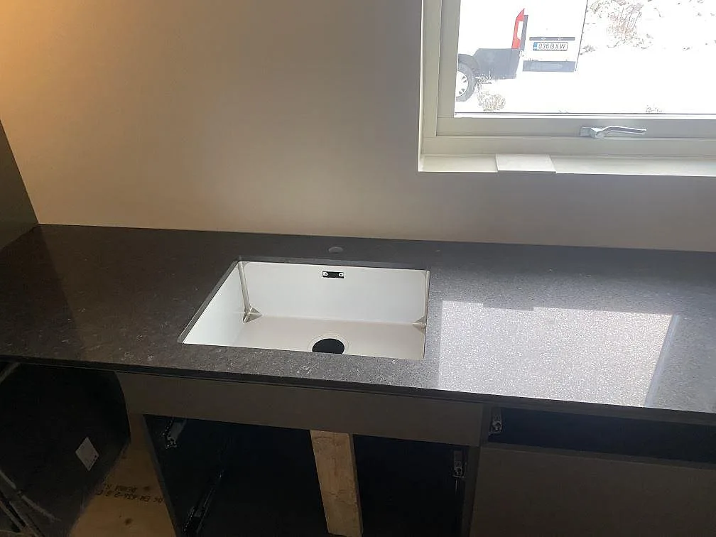 Køkkenbordplade i Silestone Arden Blue, Nättraby – billede 7