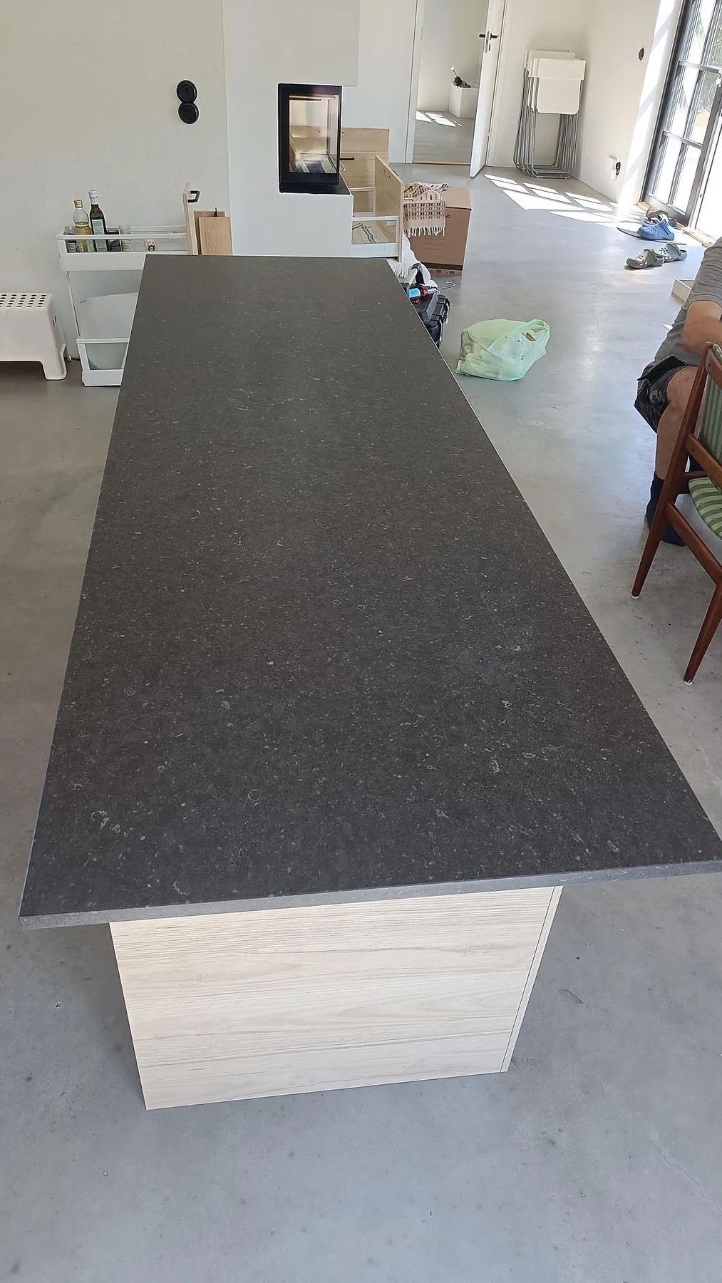 Køkkenbordplade i Silestone Arden Blue, Smedstorp – billede 3