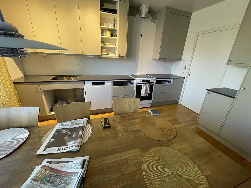 Køkkenbordplade i Silestone Arden Blue, Spånga – billede 2