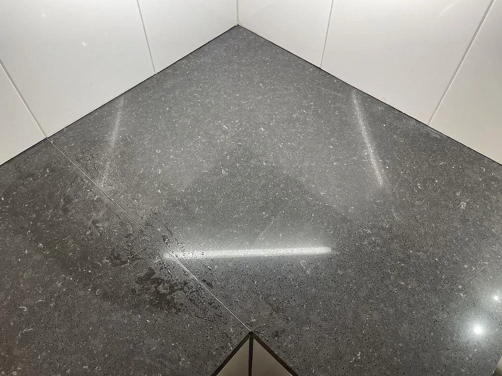 Køkkenbordplade i Silestone Arden Blue, Stockholm – billede 2