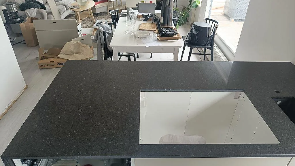 Køkkenbordplade i Silestone Arden Blue, Torslanda – billede 5