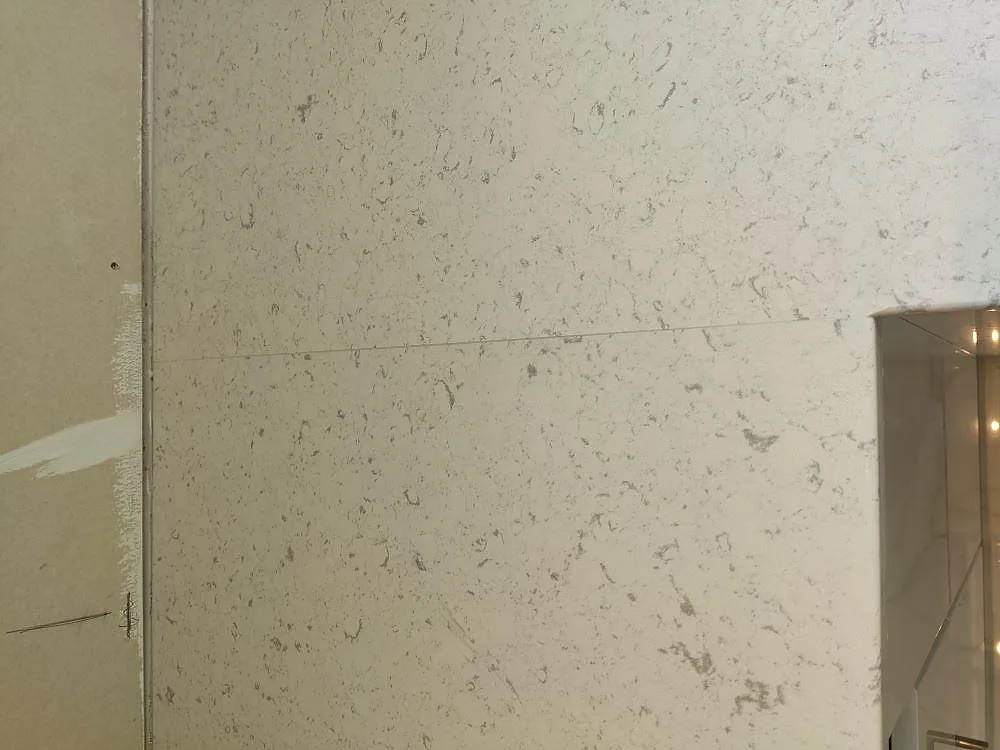 Køkkenbordplade i Silestone Bianco River, Höllviken – billede 3