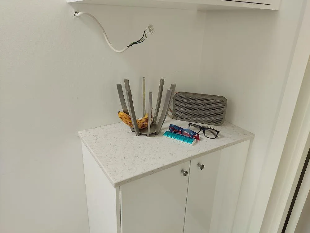 Køkkenbordplade i Silestone Bianco River, Höllviken – billede 4