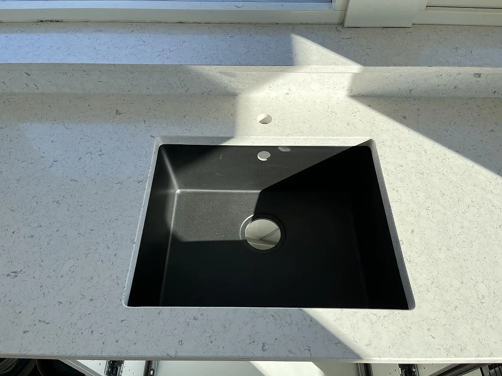 Køkkenbordplade i Silestone Bianco River, Trelleborg – billede 5