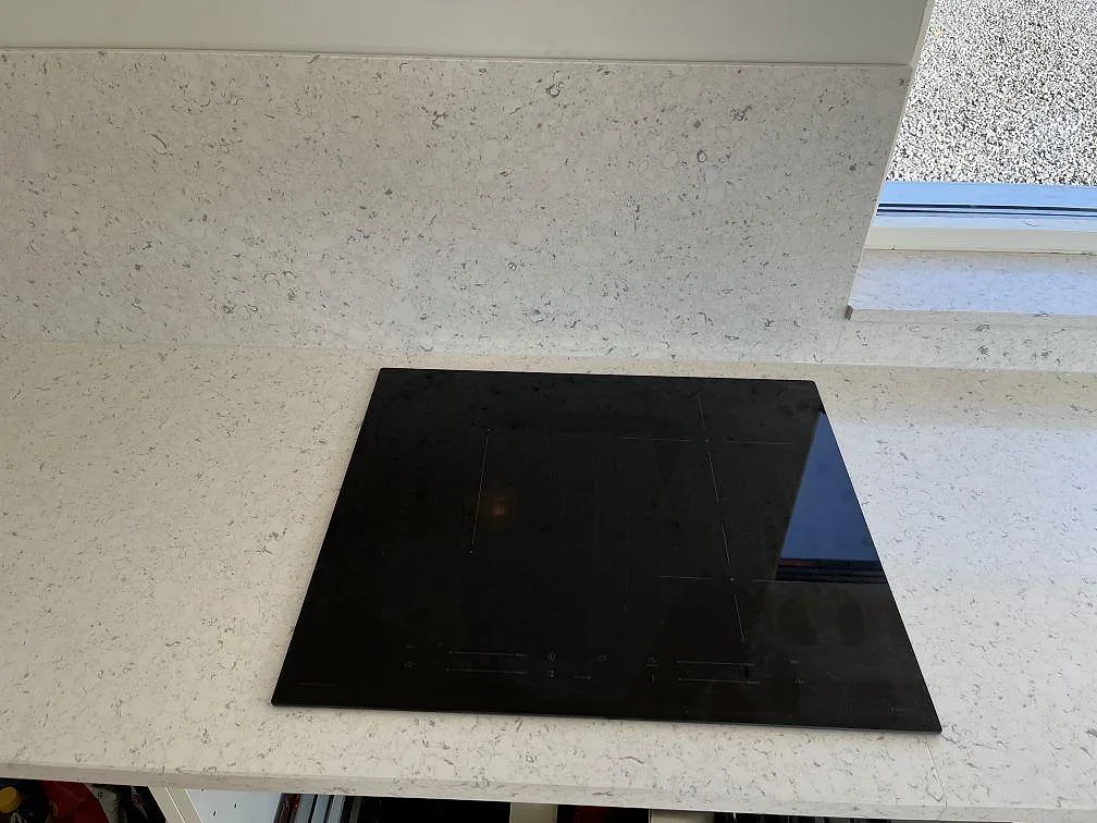 Køkkenbordplade i Silestone Bianco River, Trelleborg – billede 4