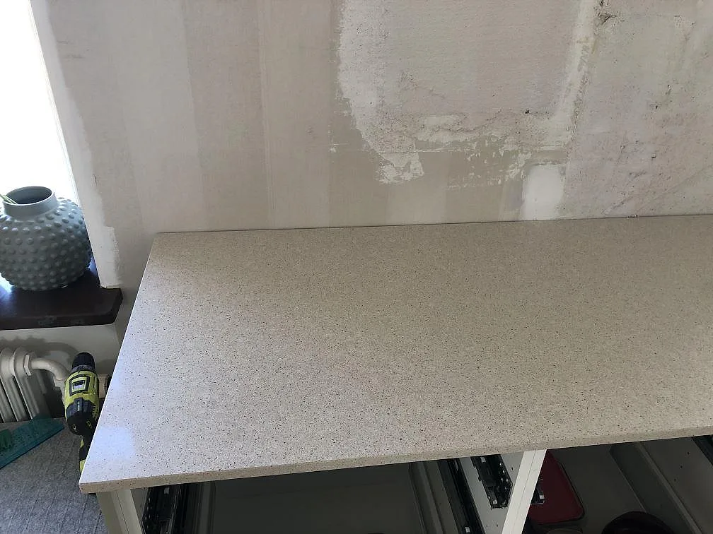 Køkkenbordplade i Silestone Blanco City, Ängelholm – billede 8