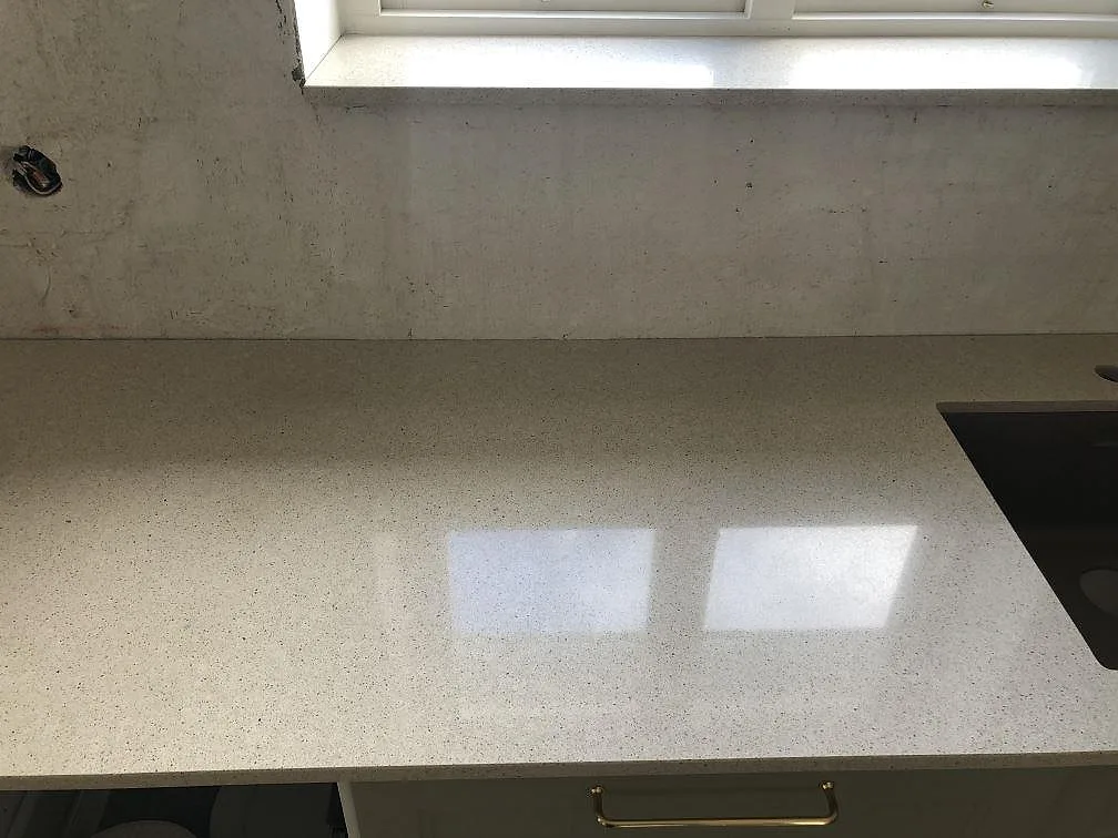 Køkkenbordplade i Silestone Blanco City, Ängelholm – billede 5