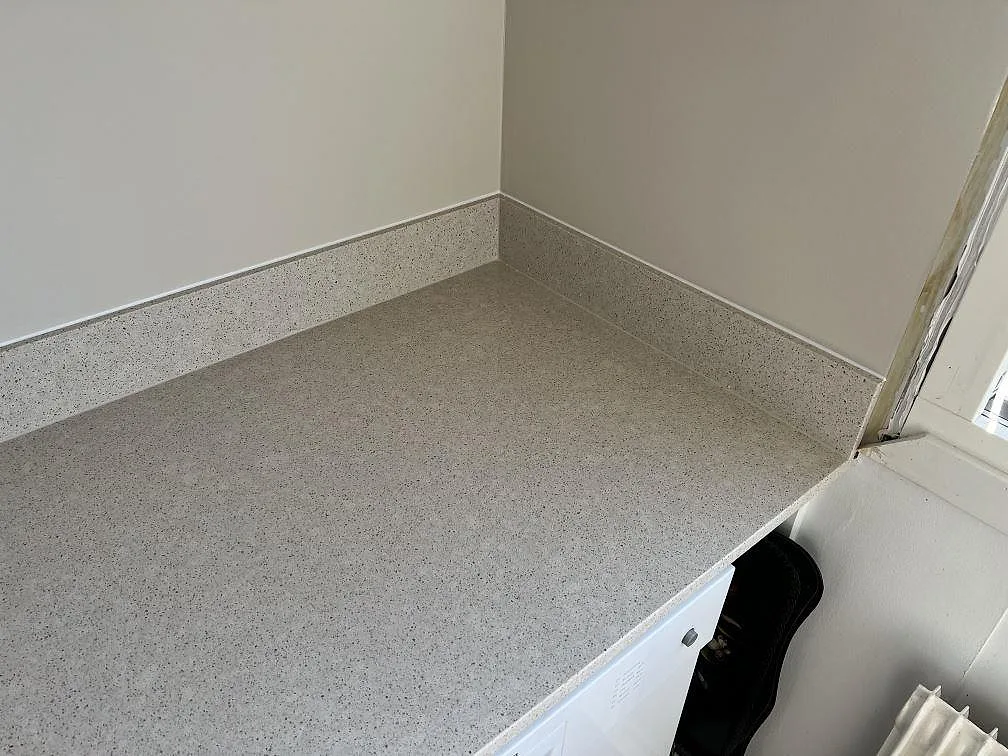 Køkkenbordplade i Silestone Blanco City, Bjärred – billede 7