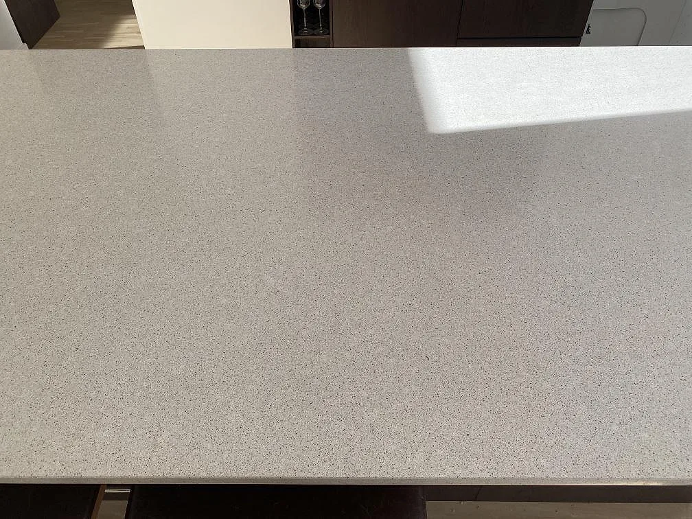 Køkkenbordplade i Silestone Blanco City, Malmö – billede 7