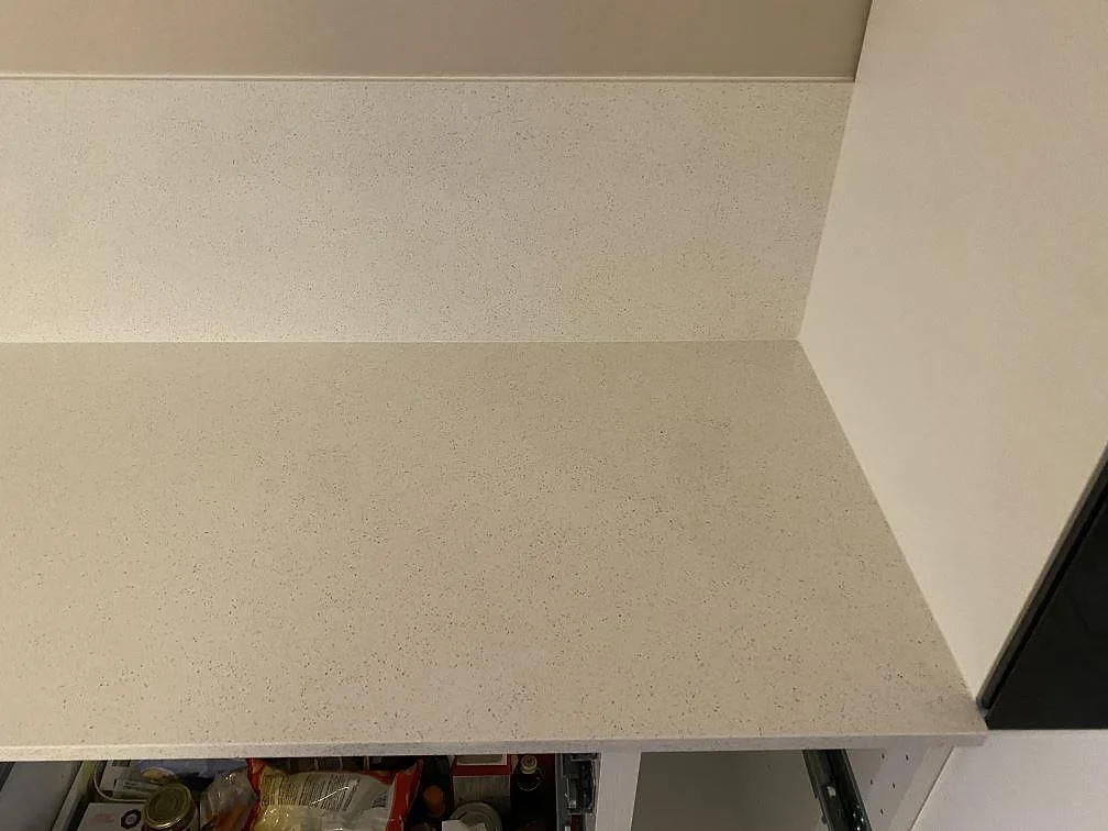 Køkkenbordplade i Silestone Blanco Maple 14, Bagsværd – billede 8