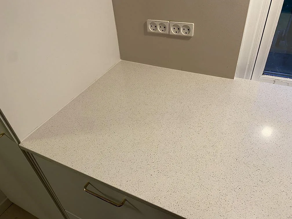 Køkkenbordplade i Silestone Blanco Maple 14, Bagsværd – billede 4